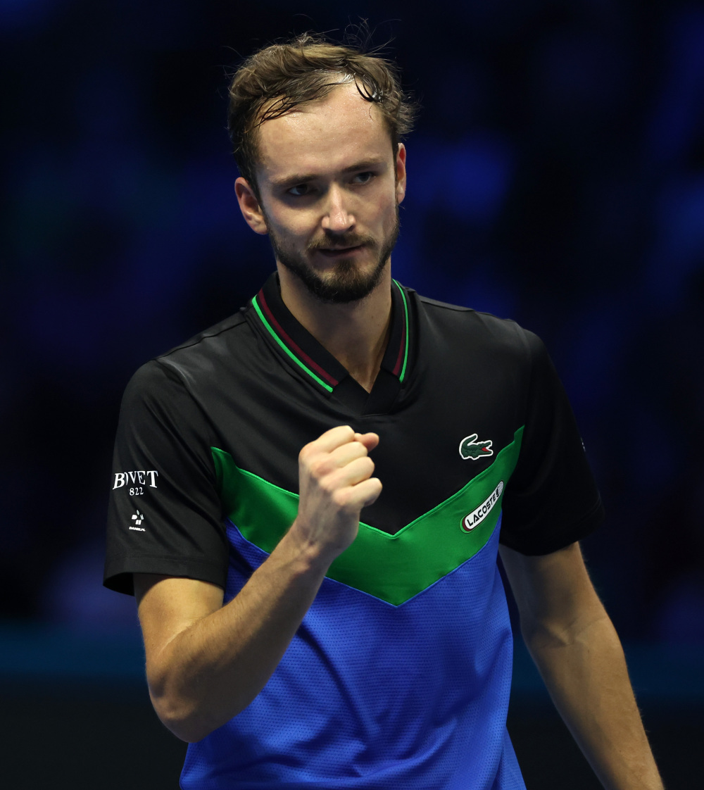 ATP总决赛横扫澳网，梅德韦杰夫点燃赛场